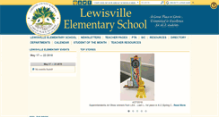 Desktop Screenshot of chester.lewisville.schooldesk.net