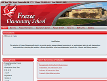 Tablet Screenshot of fayettein.frazee.schooldesk.net