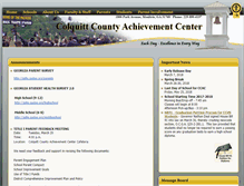 Tablet Screenshot of colquitt.achieve.schooldesk.net