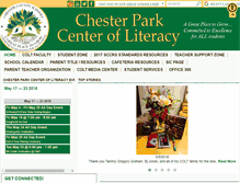 Tablet Screenshot of chester.literacy.schooldesk.net