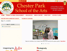 Tablet Screenshot of chester.arts.schooldesk.net