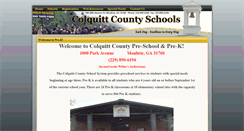 Desktop Screenshot of colquitt.prek.schooldesk.net