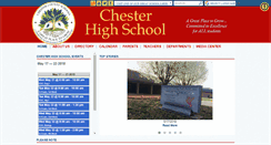 Desktop Screenshot of chester.chs.schooldesk.net