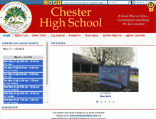 Tablet Screenshot of chester.chs.schooldesk.net