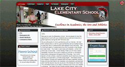 Desktop Screenshot of lakecity.es.schooldesk.net