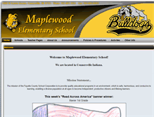 Tablet Screenshot of fayettein.maplewood.schooldesk.net