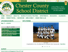 Tablet Screenshot of chester.schooldesk.net